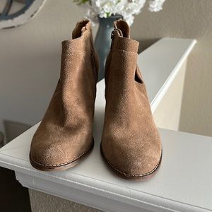Lucky Brand wedge booties never worn!